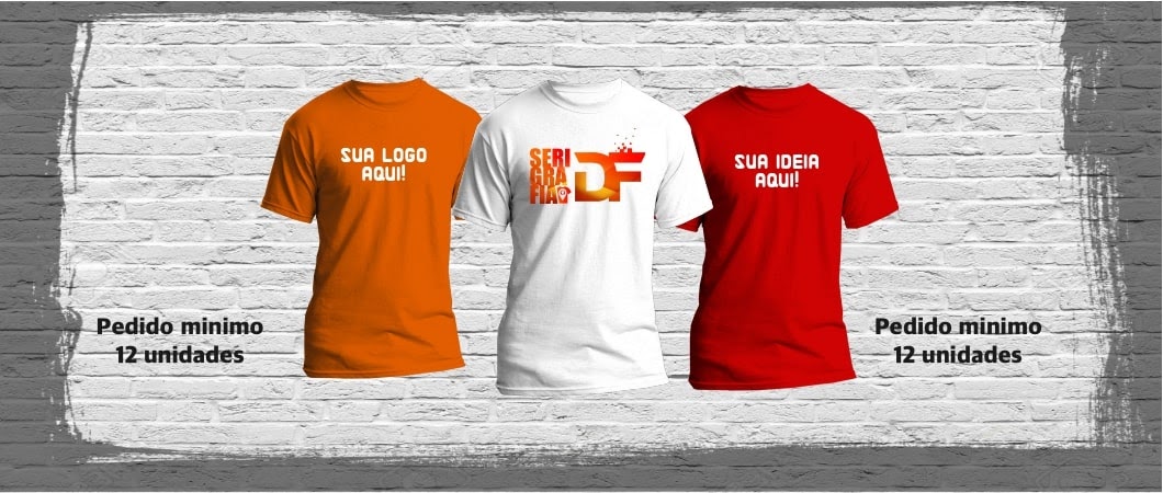 Camiseta Cole sua Arte Aqui - Personalizada - Logo Uniforme